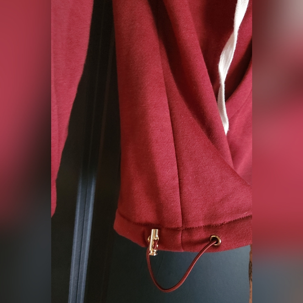 Pull Over Jacket Sweatshirt - Picture 3 of 5